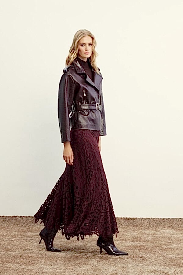 VENÖVE ELVİS ETEK BORDO