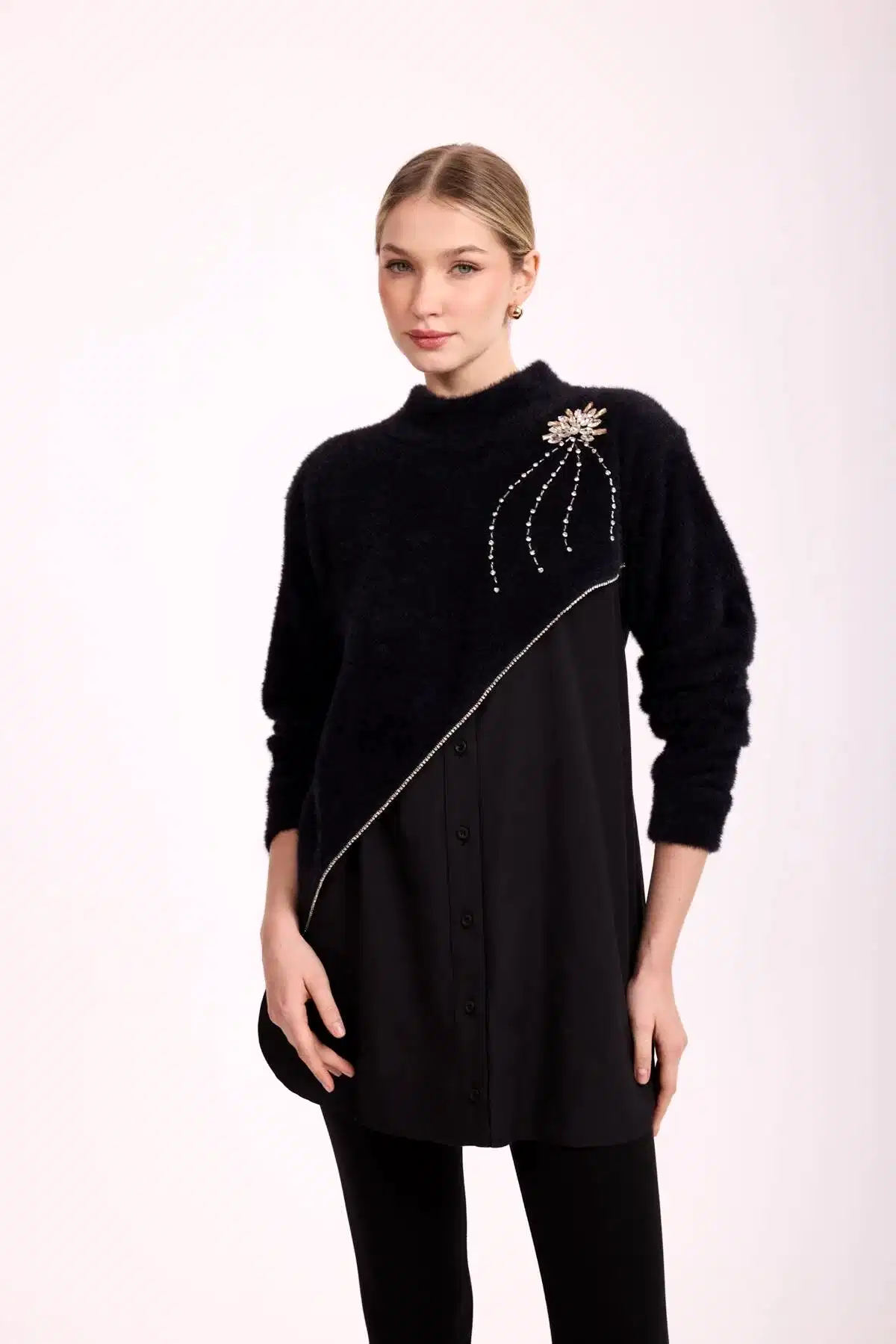 MSM GMLEK ANGORA SİYAH