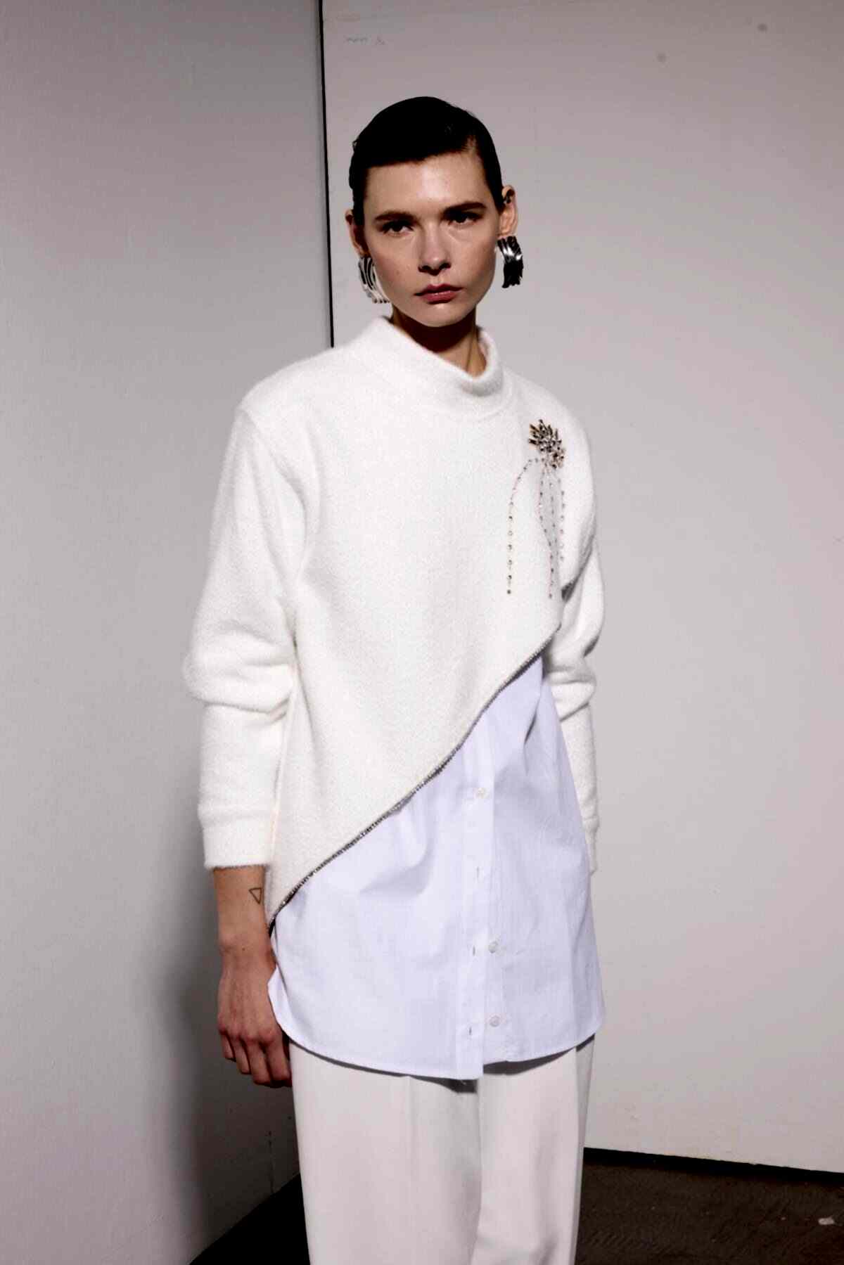 MSM GÖMLEK ANGORA EKRU