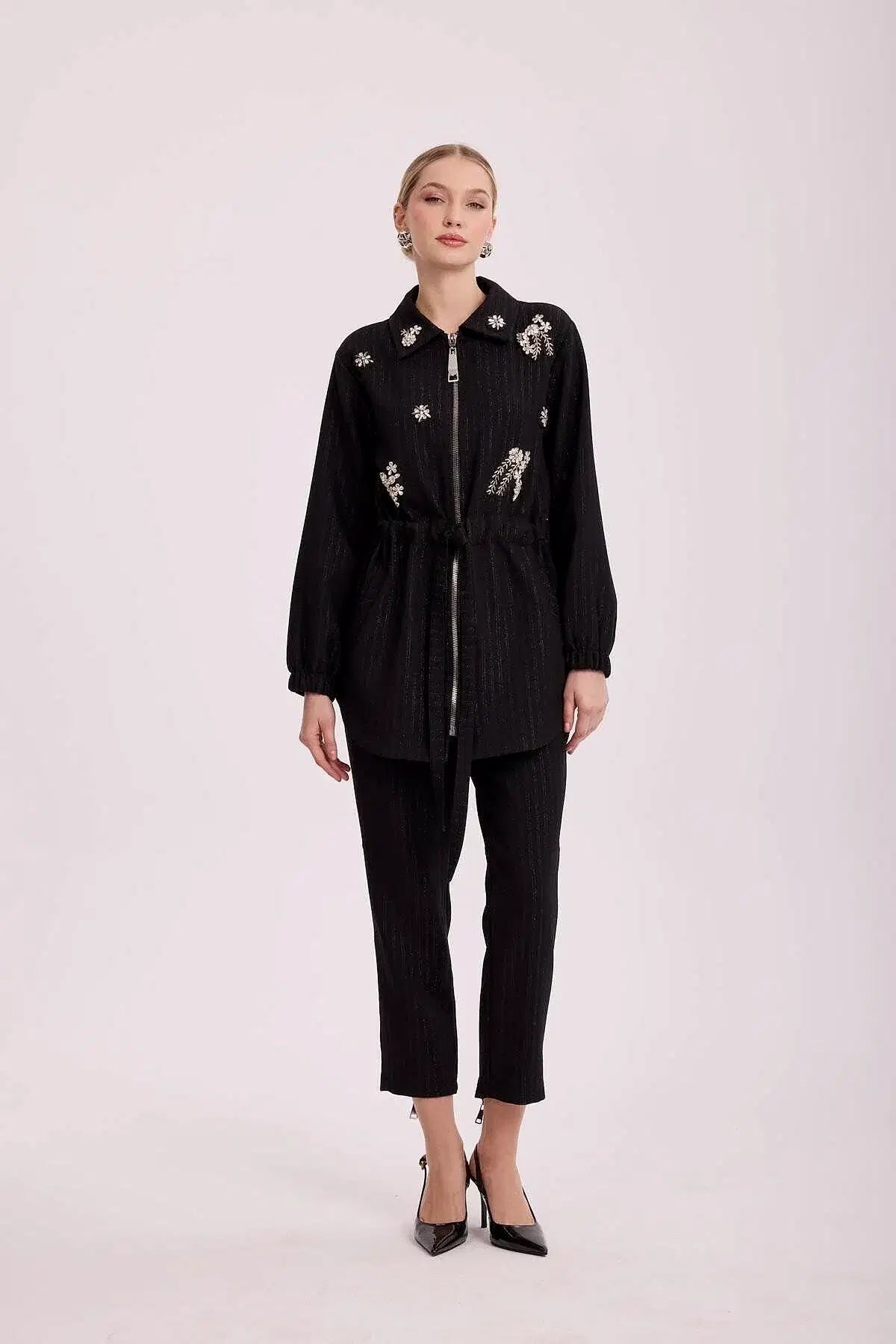 MSM FLEUR TAKIM SİYAH