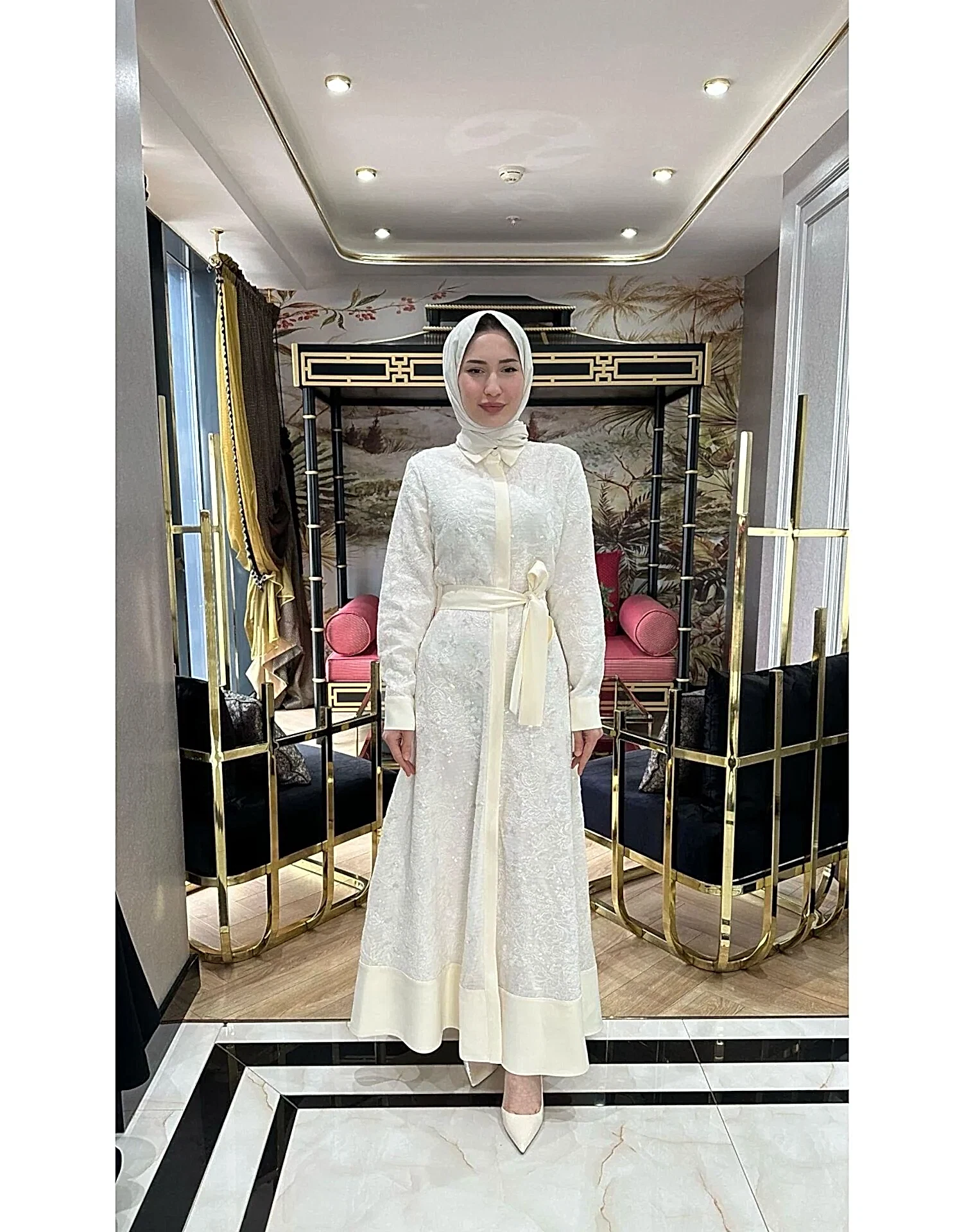 SELVİ ÇETİN DANTEL ABİYE