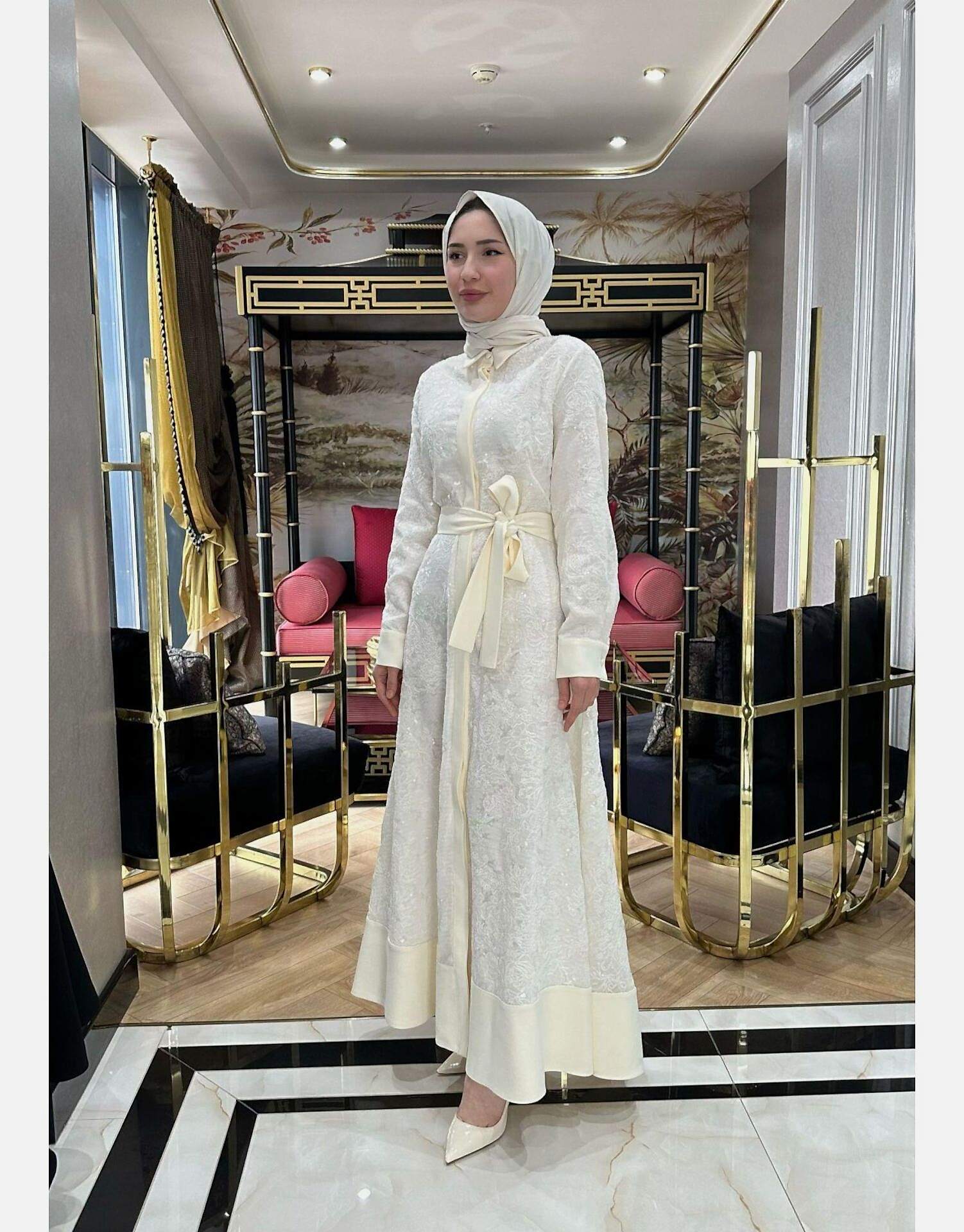 SELVİ ÇETİN DANTEL ABİYE